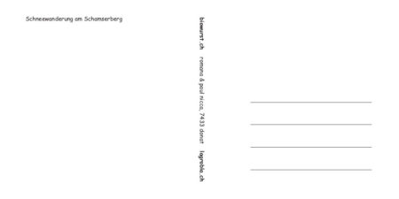 Postkarte "Vehzügla" – Bild 2